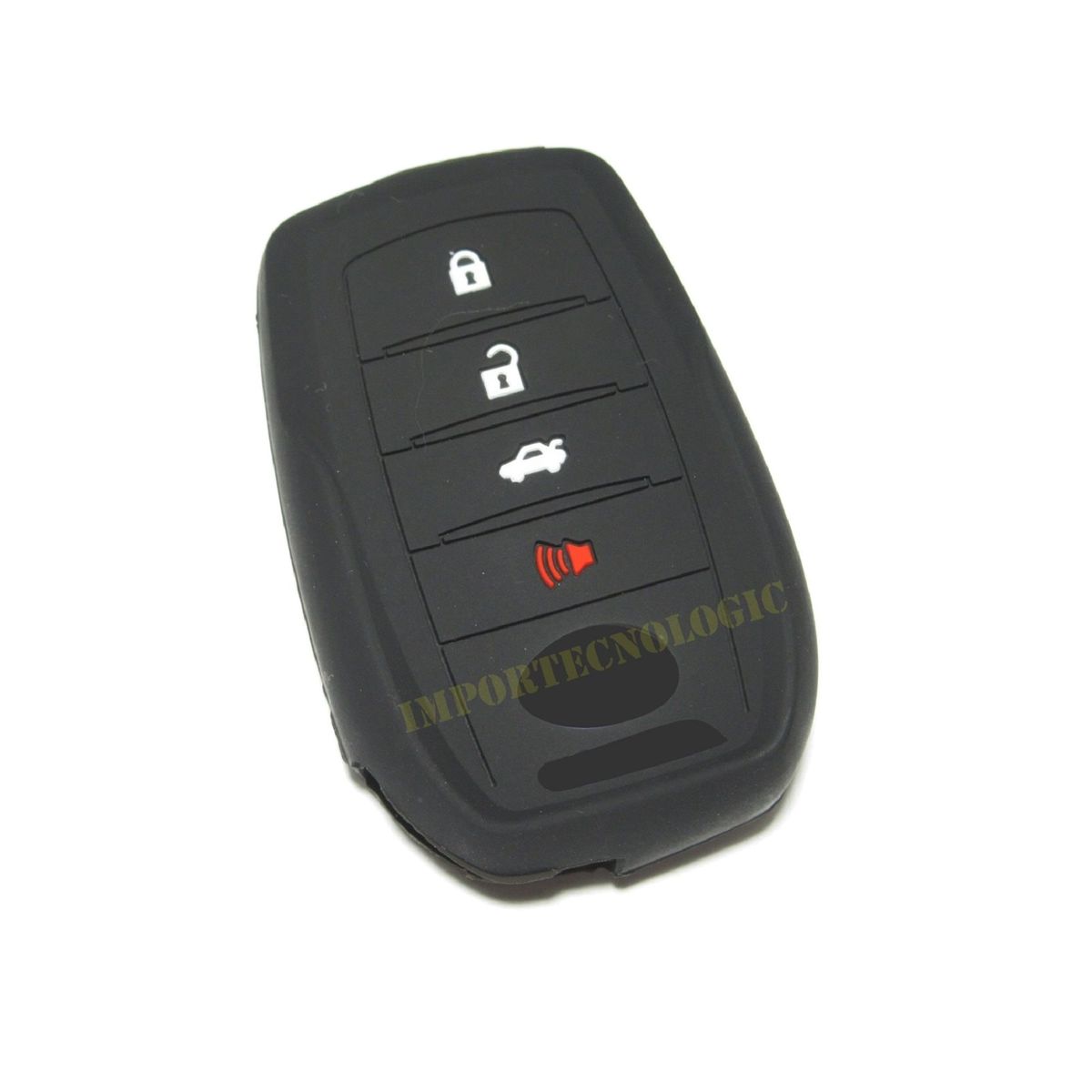 GENERICO - Forro Protector Para Llave Toyota Inteligente Fortuner 2024