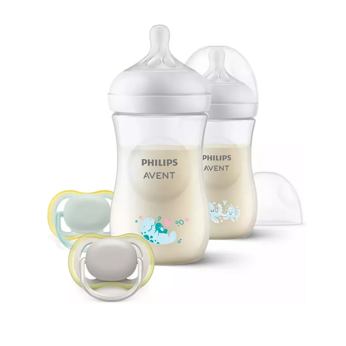 PHILIPS - Set De Tetero Regalo Natural 3.0 Decorado 9Oz