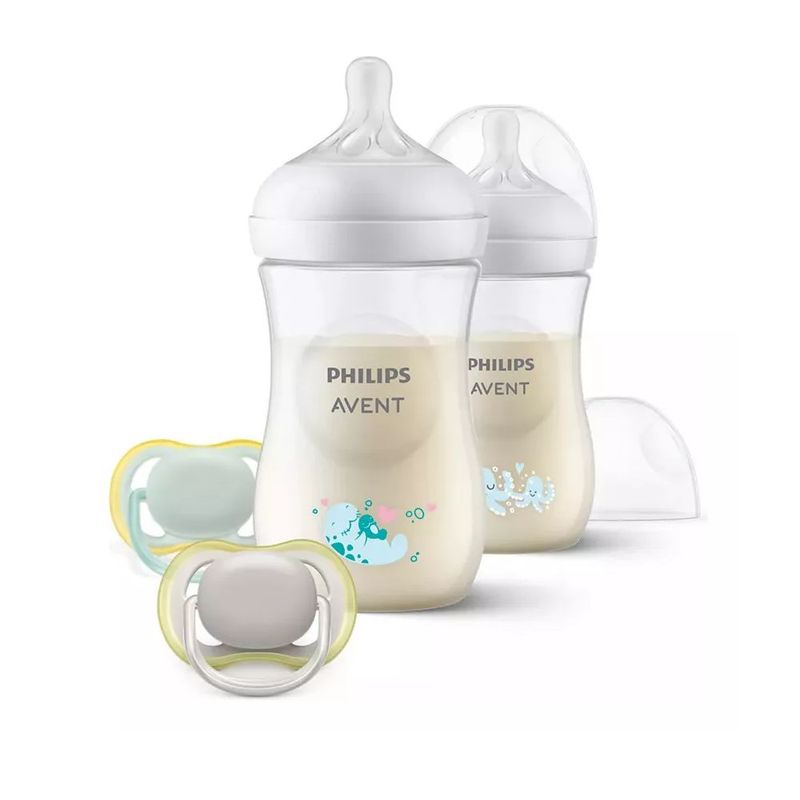 PHILIPS - Set De Tetero Regalo Natural 3.0 Decorado 9Oz