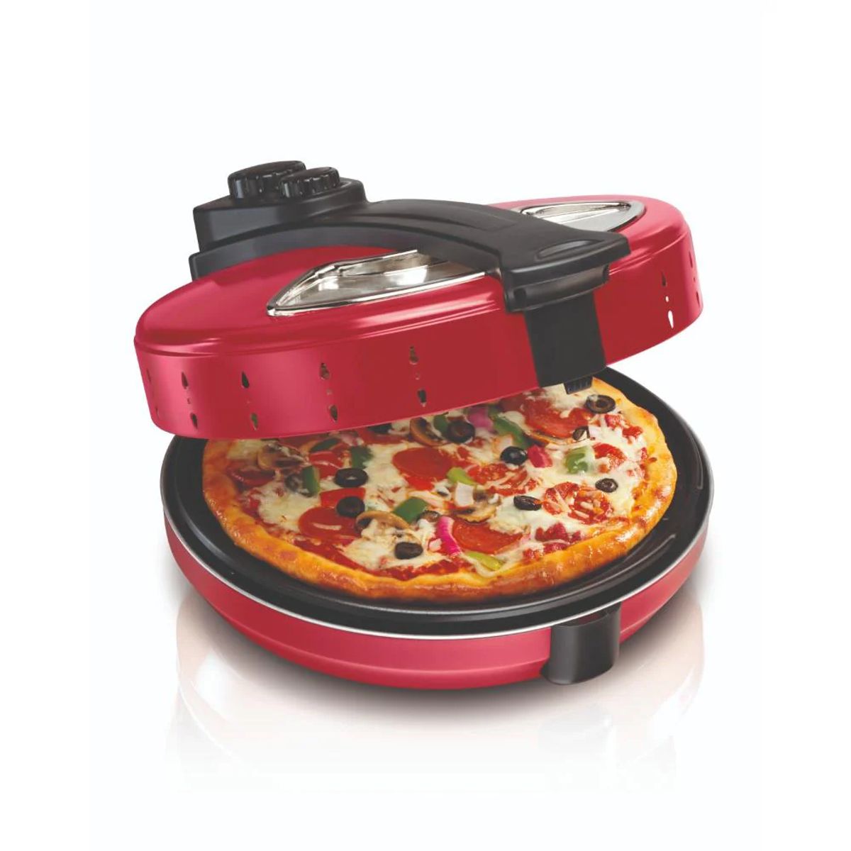 HAMILTON BEACH - Maquina Eléctrica Horno Para Hacer Pizza Hamilton Beach