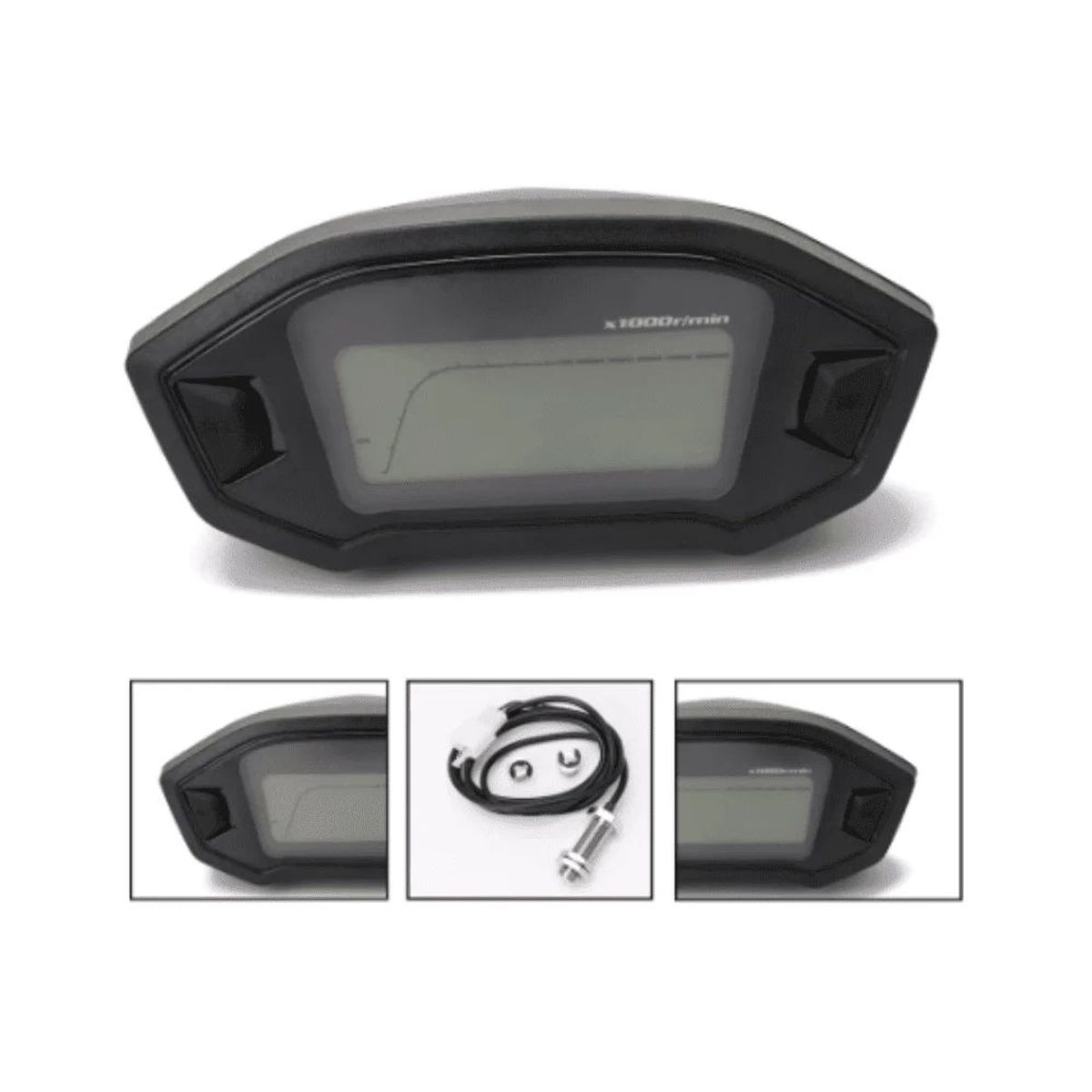 GENERICO - Tacometro Universal Moto + Sensor de Velocidad