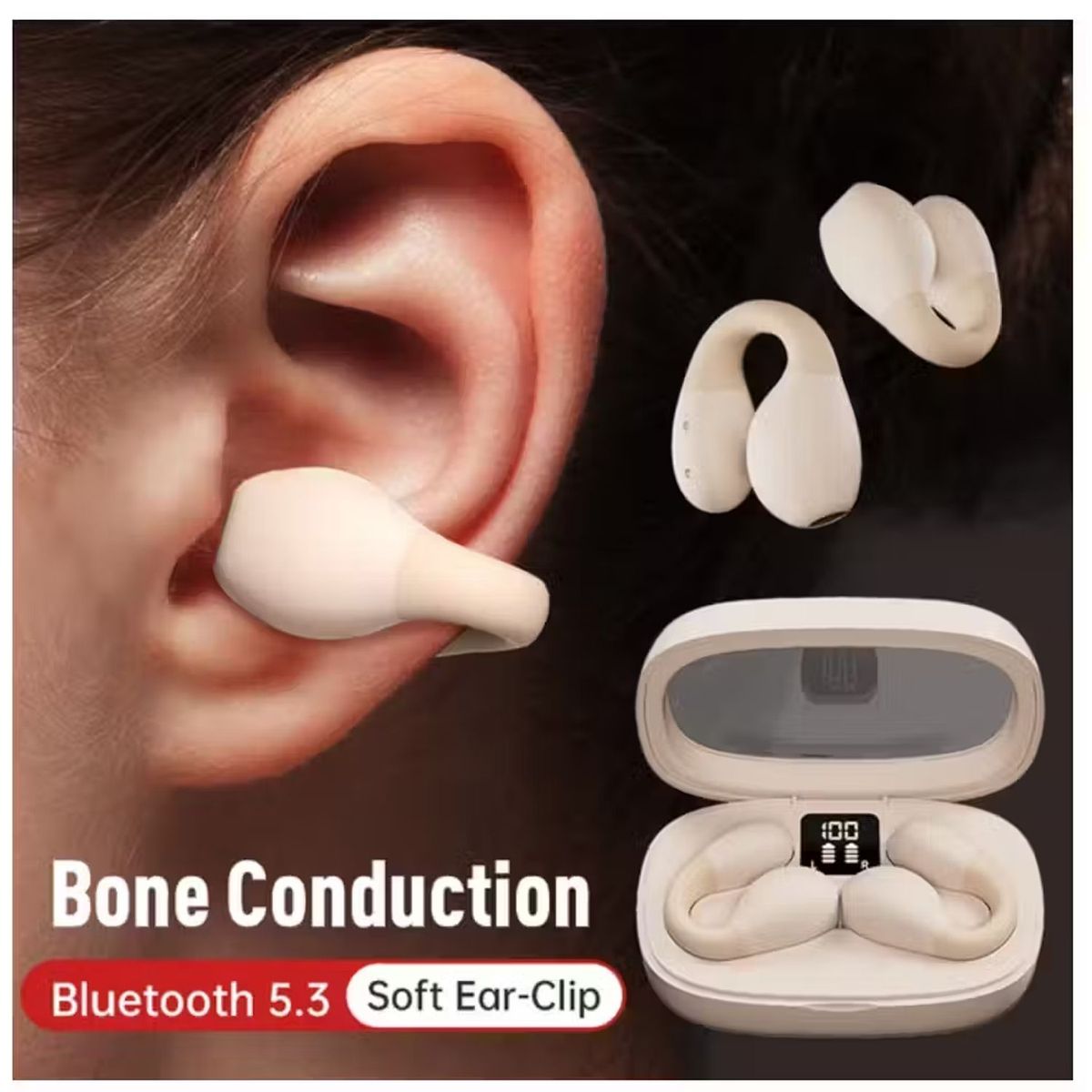 ONE PIXEL - Audifonos Conduccion Osea De Click Inalambricos Bluetooth P3