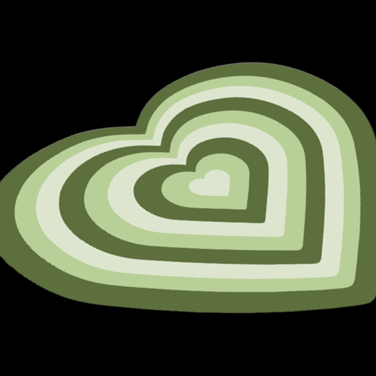 GENERICO - Mouse Pad Forma Corazón Lindo Kawaii Gamer Tierno Mujer Niña Verde