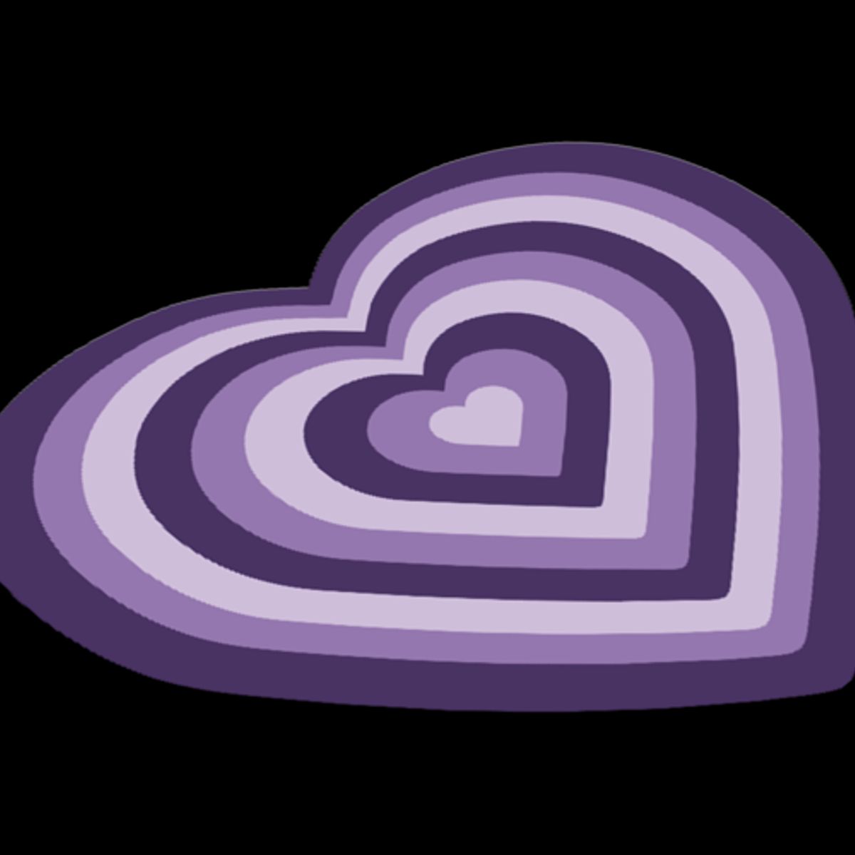 GENERICO - Mouse Pad Forma Corazón Lindo Kawaii Gamer Tierno Mujer Niña Morado