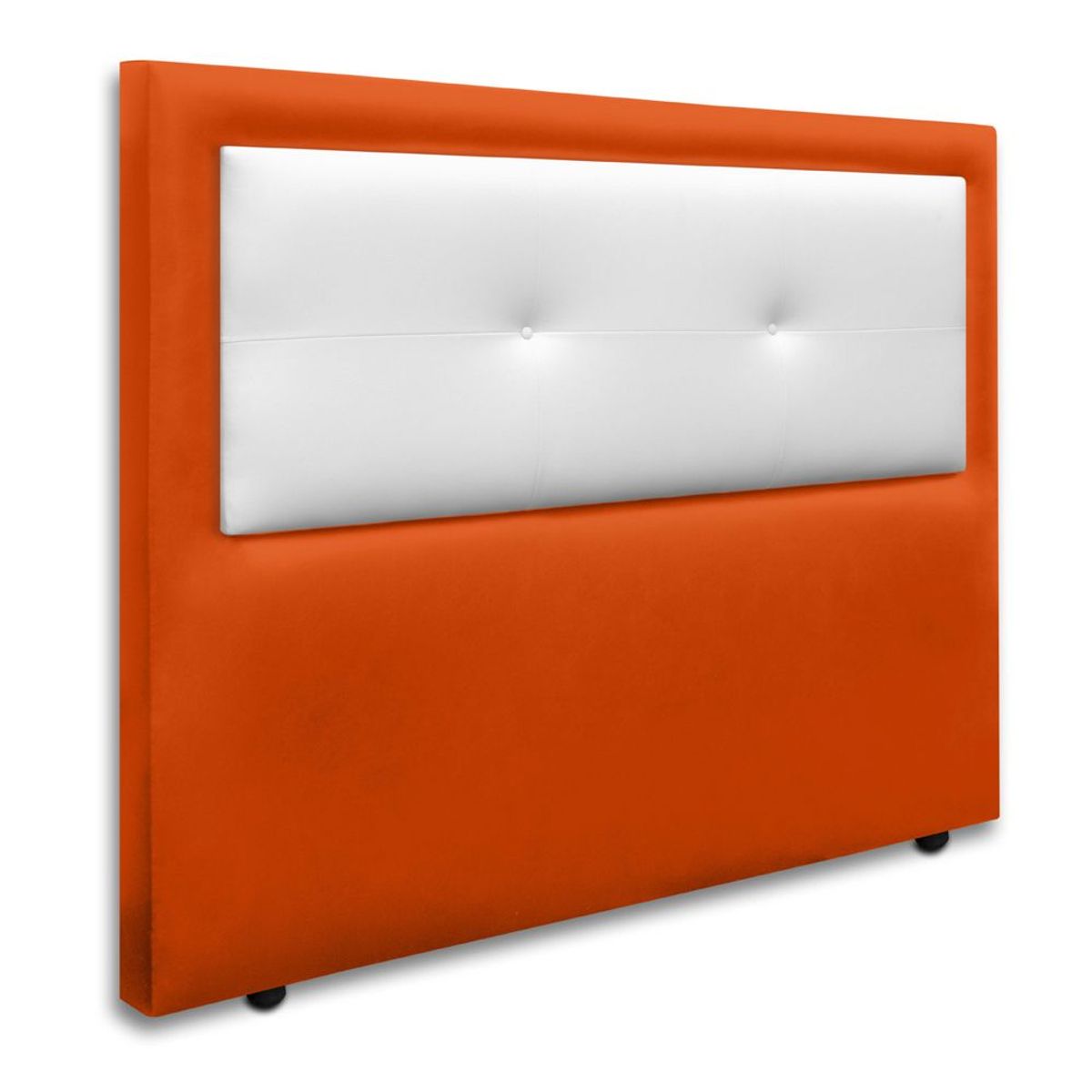 MAGIC CLASS - CABECERO JINGLE DE PISO200X120 ECOCUERO NARANJA