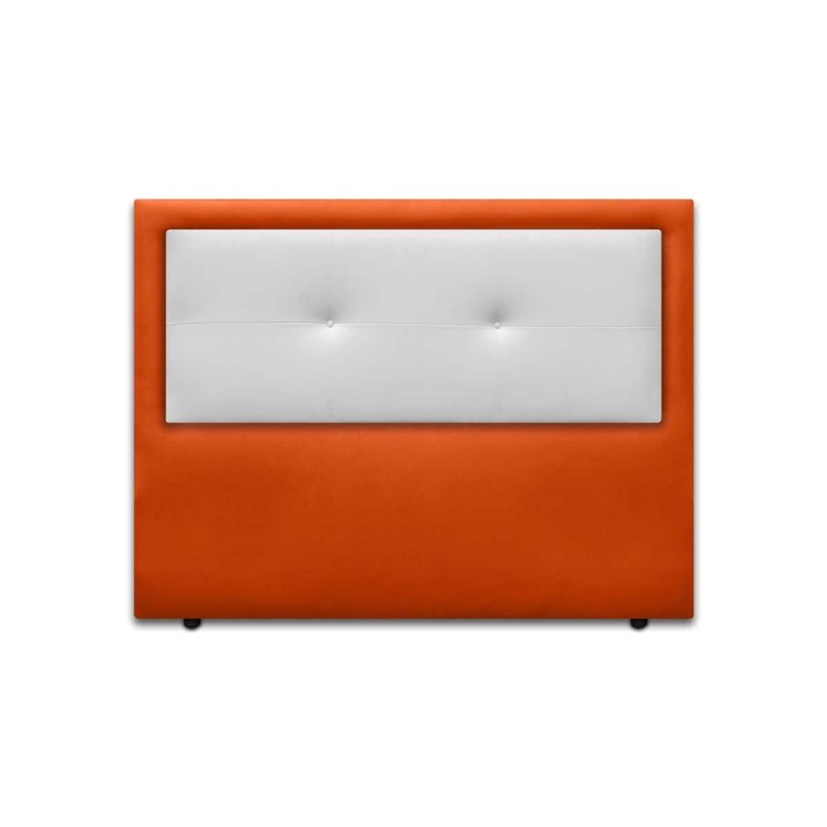 MAGIC CLASS - CABECERO JINGLE DE PISO200X120 ECOCUERO NARANJA