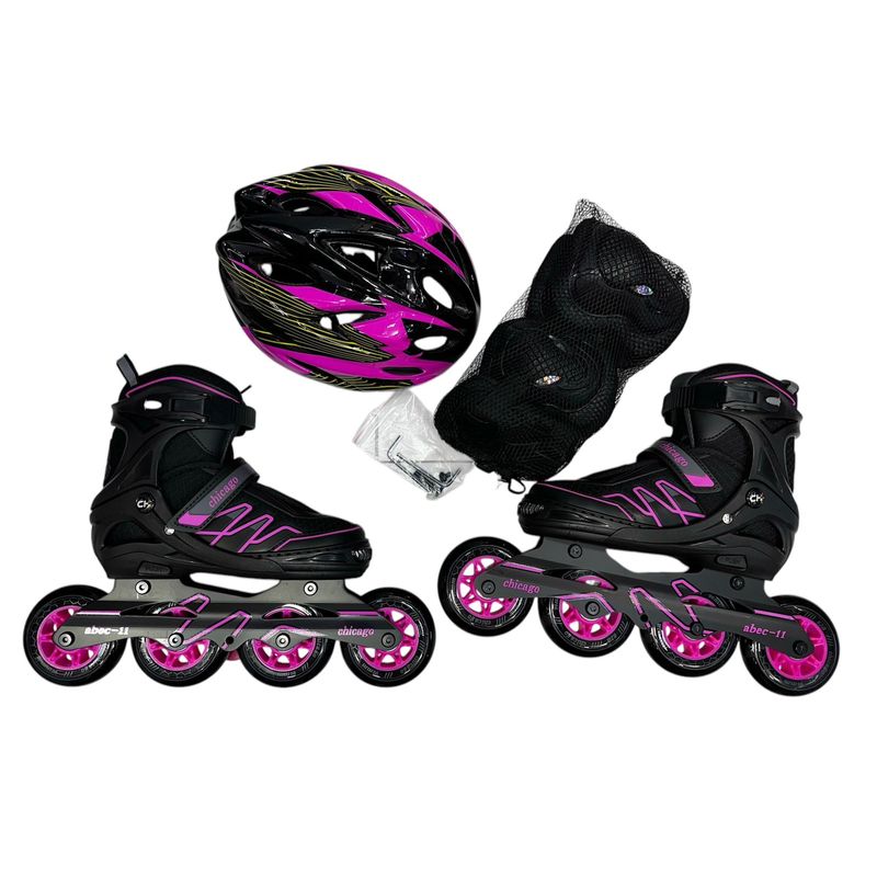 CHICAGO - Patines Semiprofesionales Fucsia