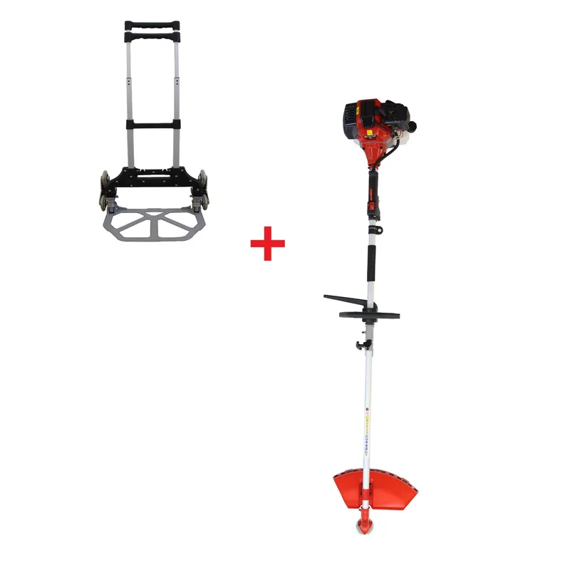 MAXTOOLS - Combo Guadaña Motorizada 5en1 + Carretilla Plegable Aluminio Maxtools