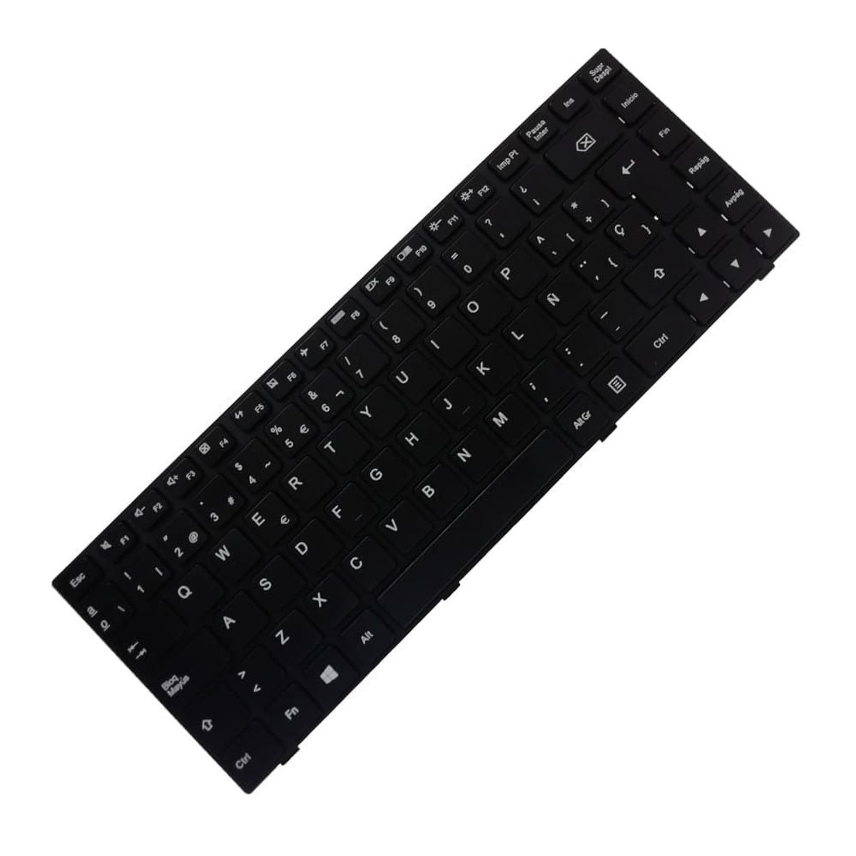 Lenovo - Teclado Repuesto Para Portatil Lenovo Ideapad 100-14IBY Negro Español