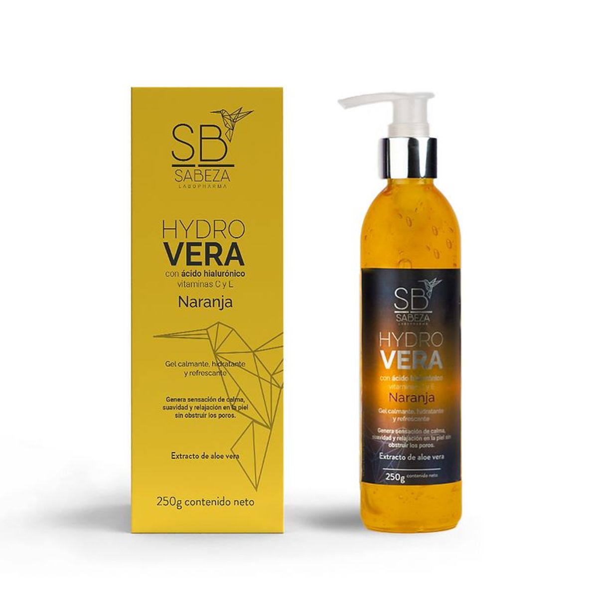 GENERICO - GEL ALOE HIDRATANTE NARANJA 250 G