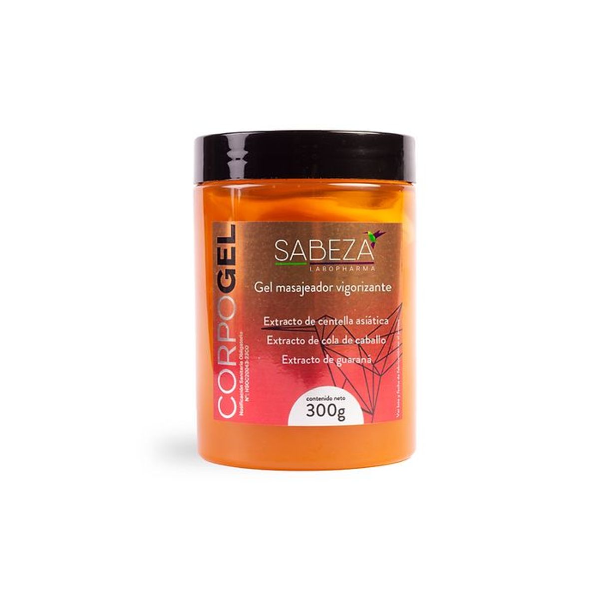 GENERICO - GEL MASAJEADOR VIGORIZANTE CORPOGEL 300 gr