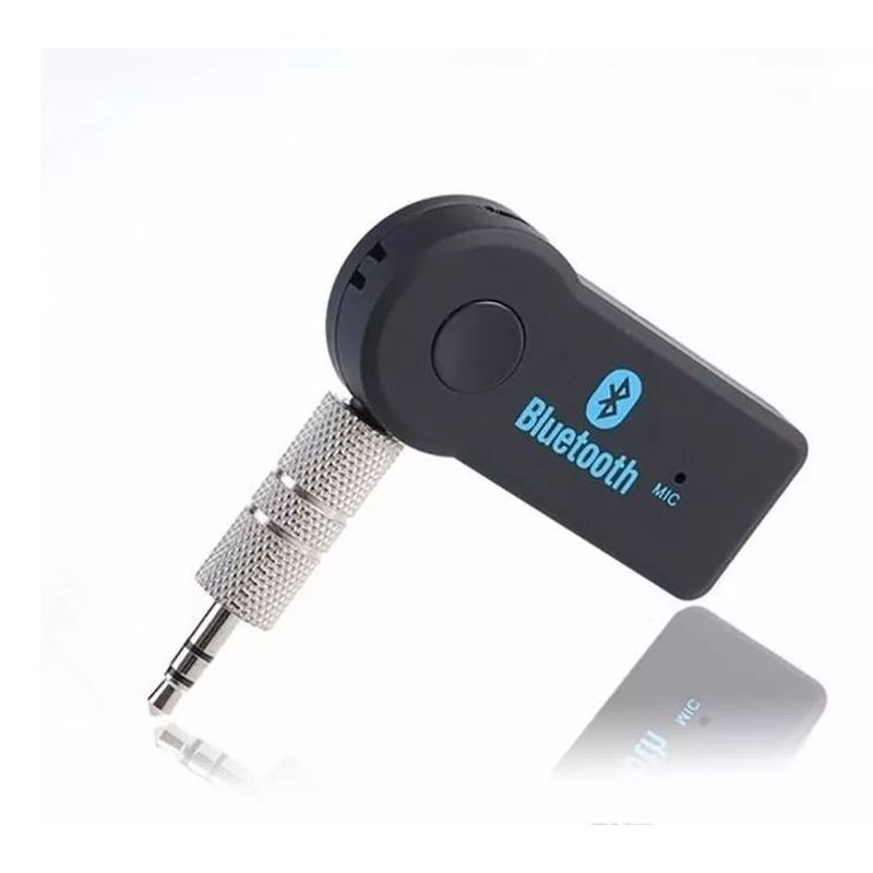 GENERICO - Adaptador Receptor Bluetooth Carro Recargable Aux Equipo