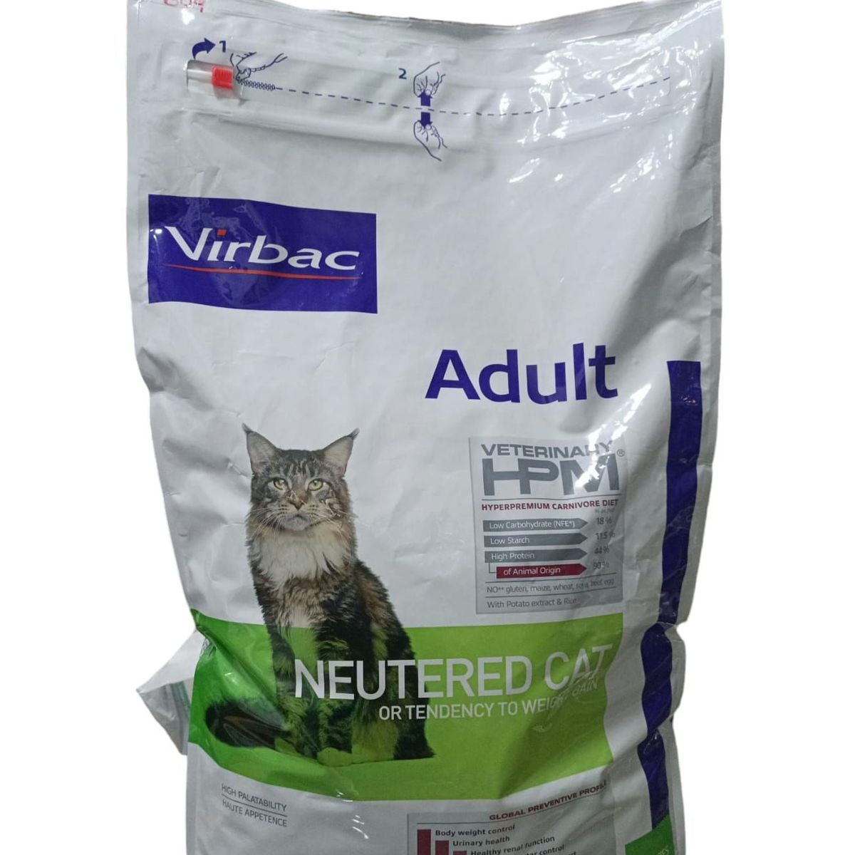 VIRBAC - Veterinary HPM Adult Neutered Cat x 7 kg