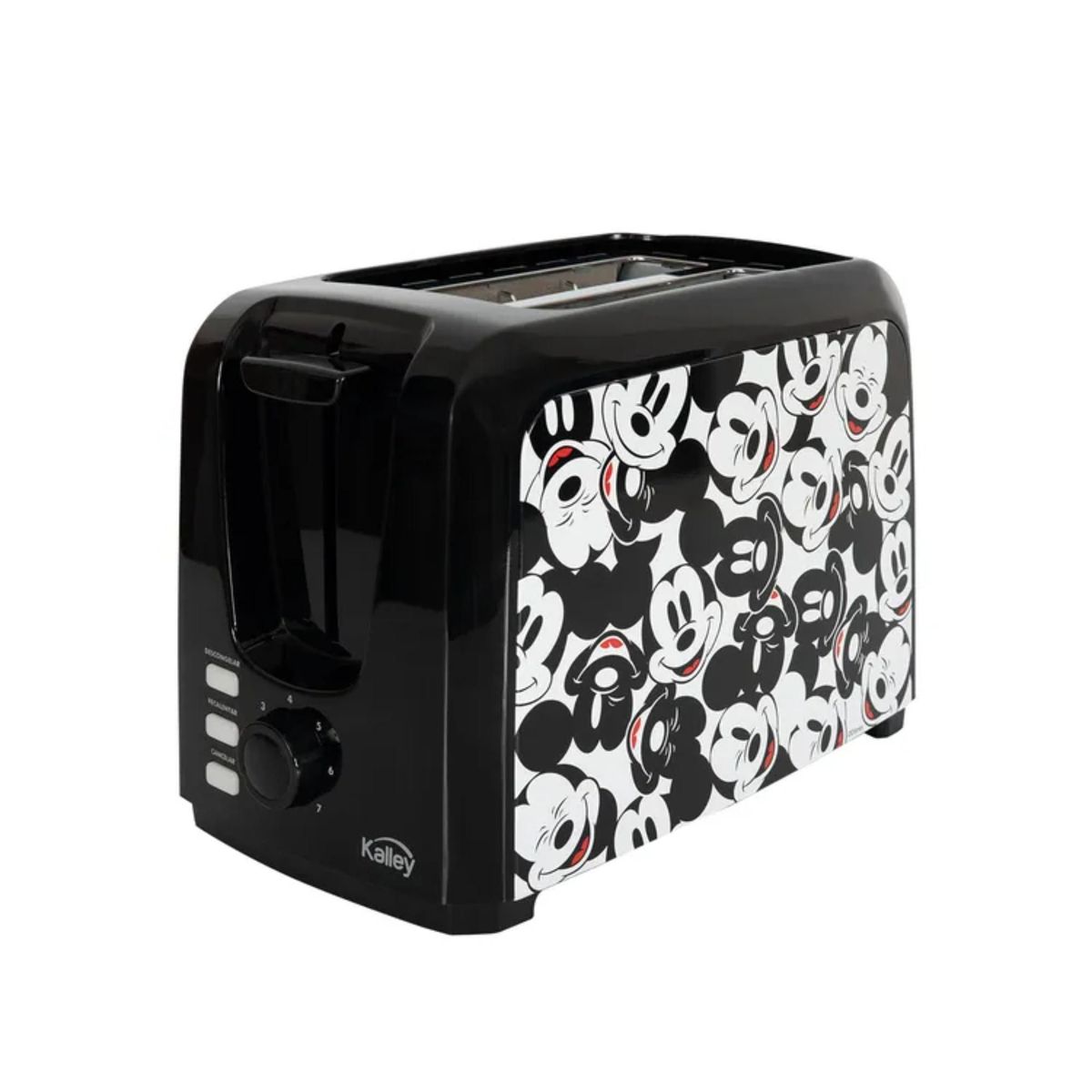 KALLEY - Tostadora De Pan Kalley Mickey Mouse De Disney K-Dmtp Negro