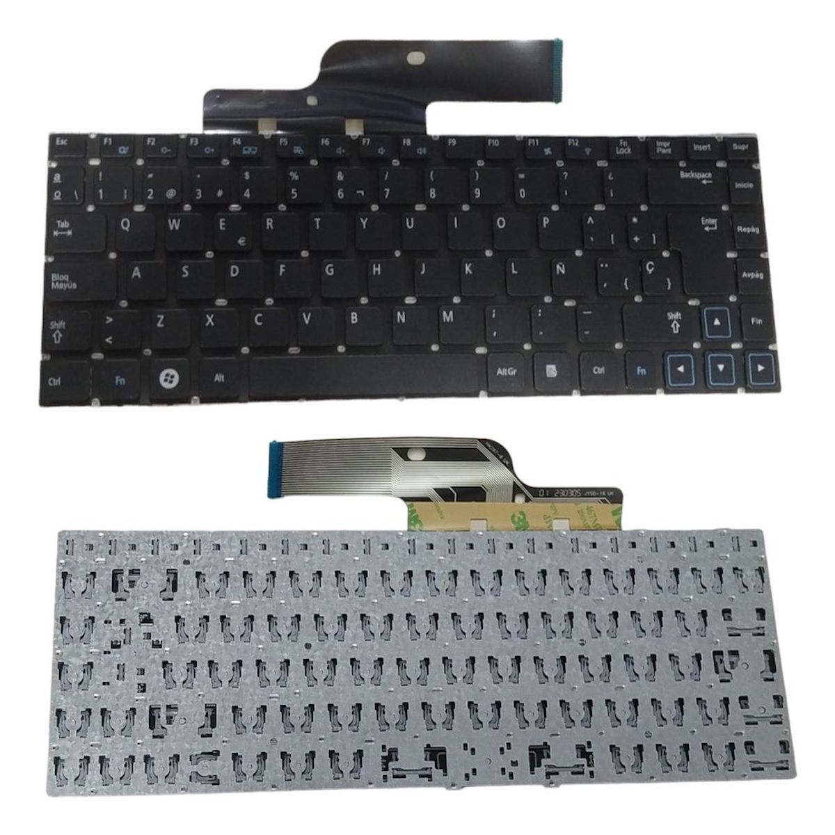 GENERICO - Teclado Para Portátil Samsung Np300 Np300e4a Np300e4c Np300v