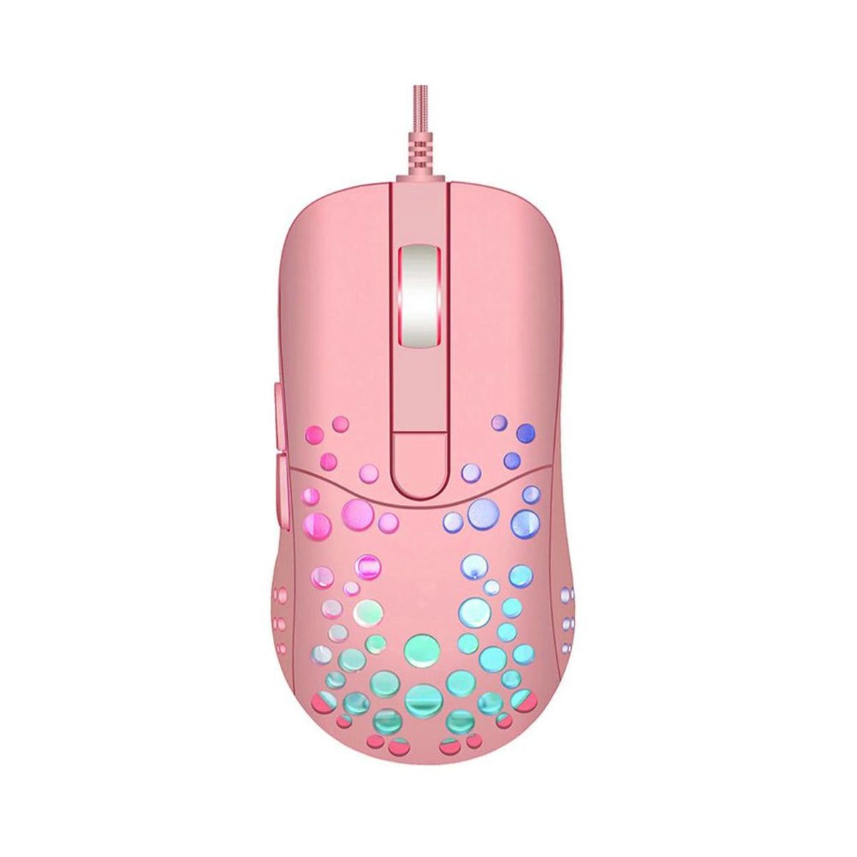 GENERICO - Mouse Gamer Led Rgb Optico Ergonomico 3200ppi Alambrico Usb WB-905