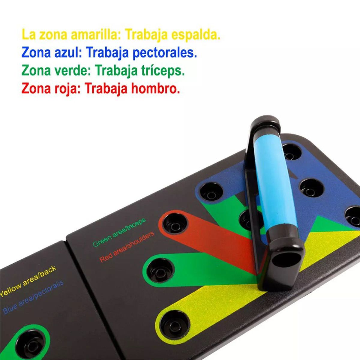 GENERICO - Tabla Push Up Sistema Completo De Flexiones