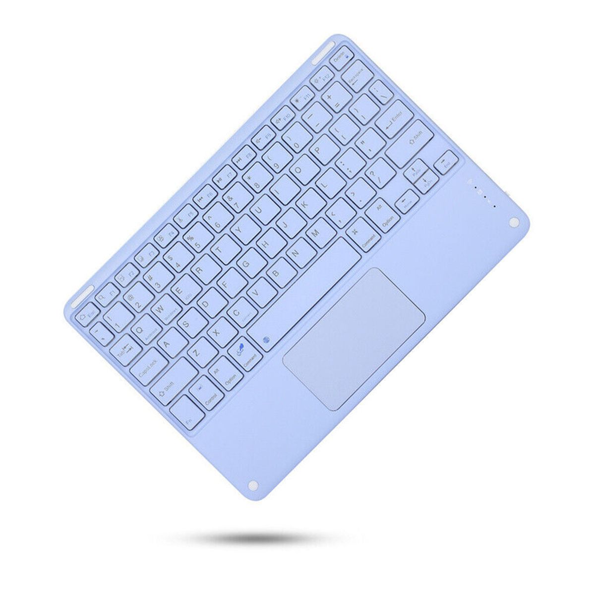EPIK - Teclado + Mouse Touchpad Bluetooth Para Pc Tablet Celular TV Lavanda