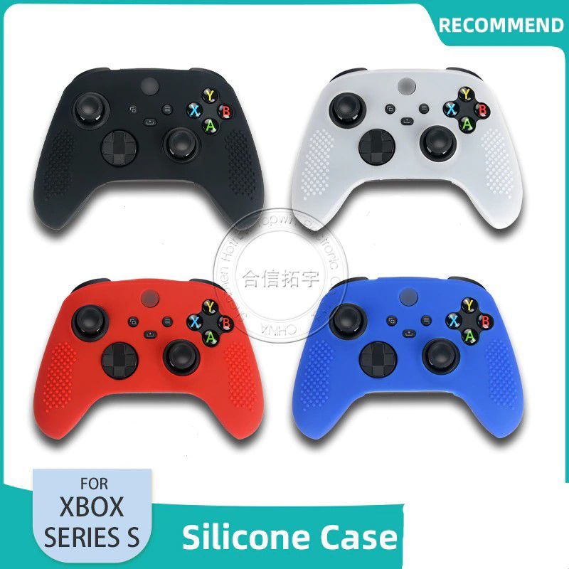 GENERICO - Funda Protectora Silicona Antideslizante Mando Xbox XS Rojo