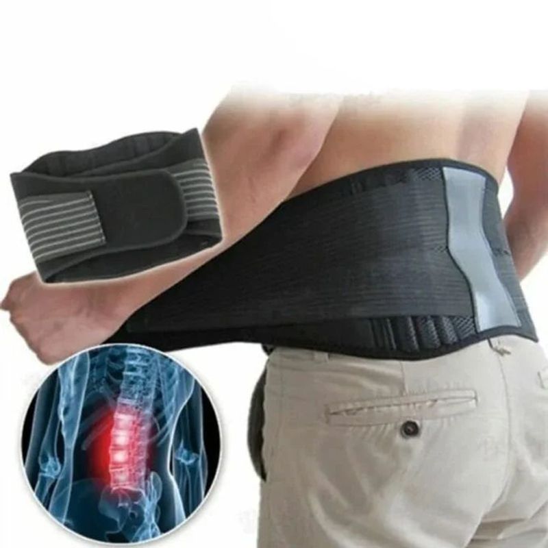 GENERICO - Faja Cinturón Lumbar De Terapia Magnética