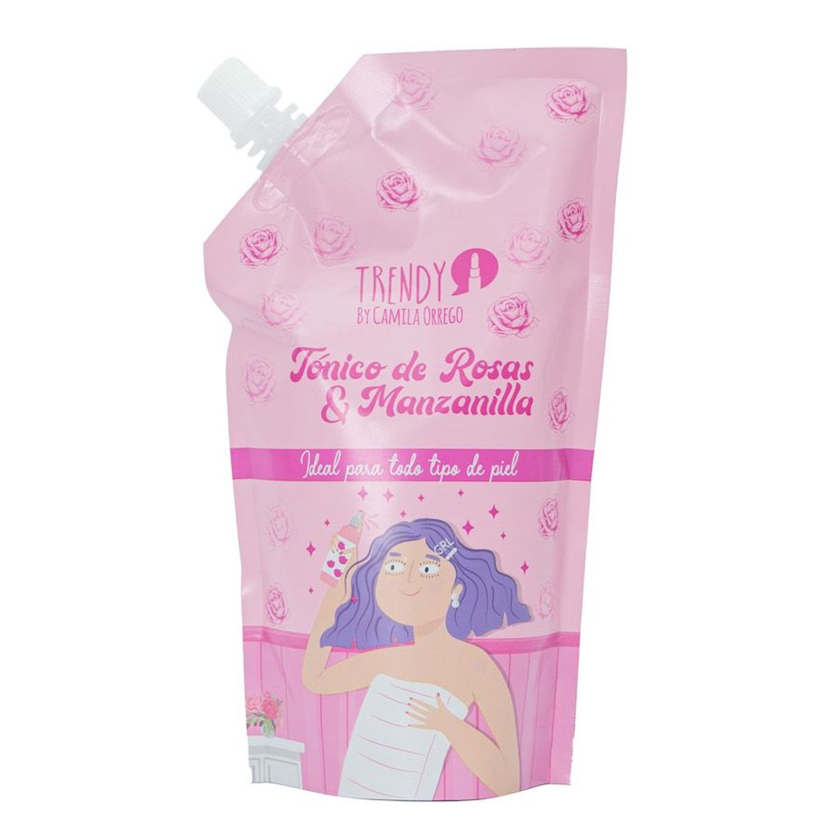 TRENDY - Doypack Tónico Rosas 360ml