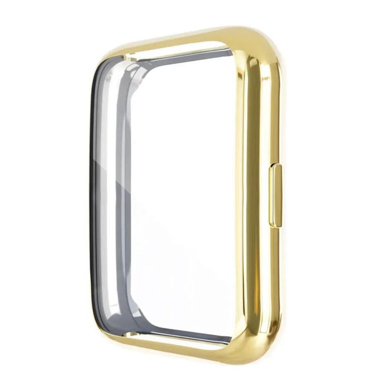 GENERICO - CASE PROTECTOR DE PANTALLA TPU PARA HUAWEI WATCH FIT 2 DORADO