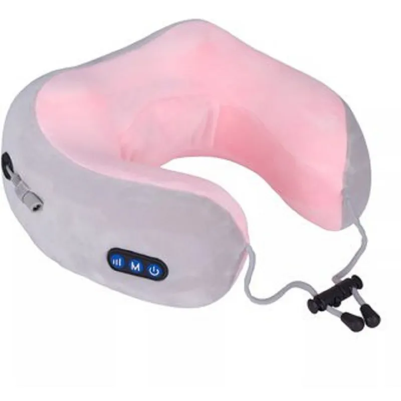 GENERICO - Masajeador De Cuello rosado En Forma De Recargable Bateria