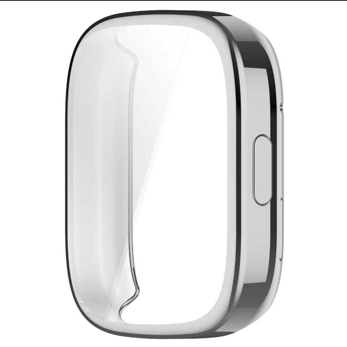 GENERICO - CASE FUNDA PROTECTOR PARA XIAOMI REDMI WATCH 3 PLATEADO