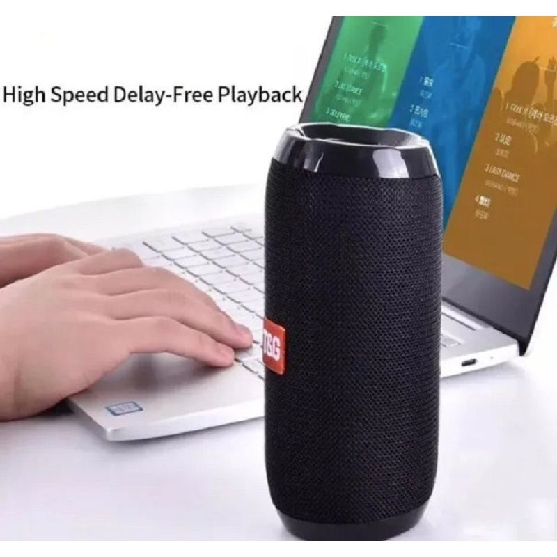 NIA - Parlante Bluetooth Portable Stereo Luz Led  Radio + Usb