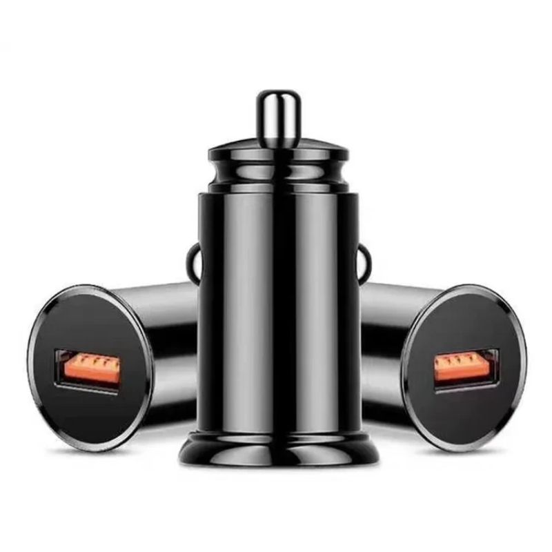 GENERICO - Cargador para Carro Carga Rápida 18W Android Apple