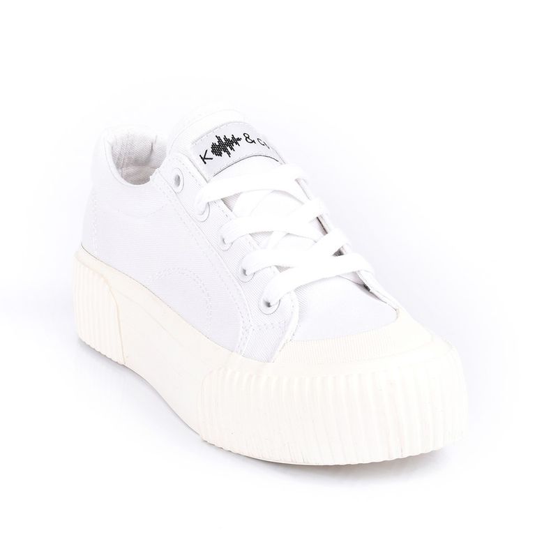 PRICE SHOES - Price Shoes Chica Tenis Deportivo Kanna & Co 622BVL220BLANCO