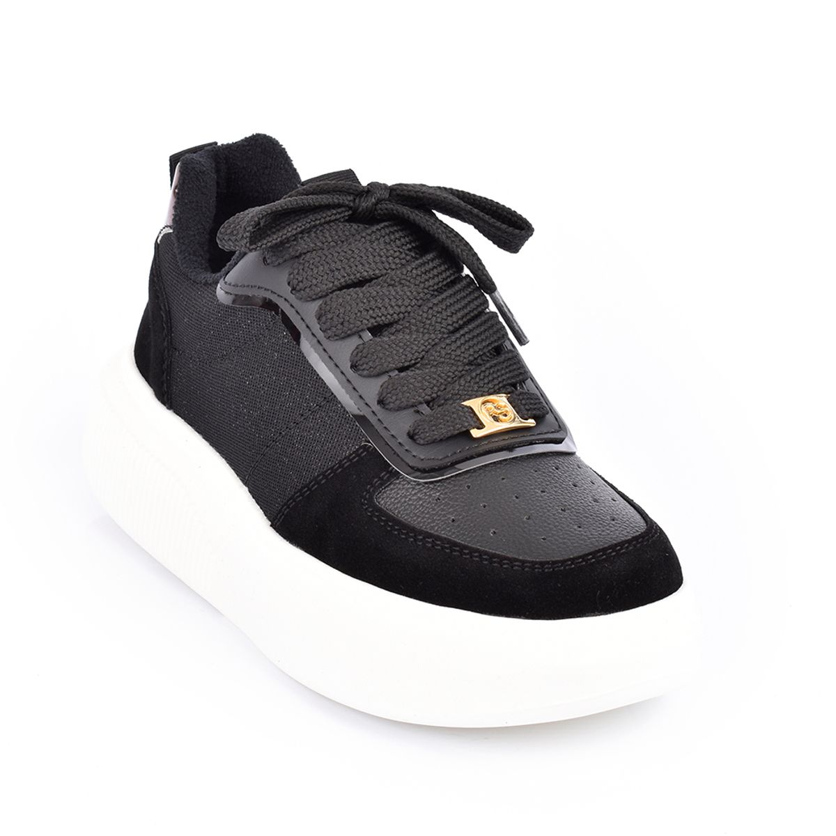PRICE SHOES - Price Shoes Tenis Moda Mujeres 822562NEGRO