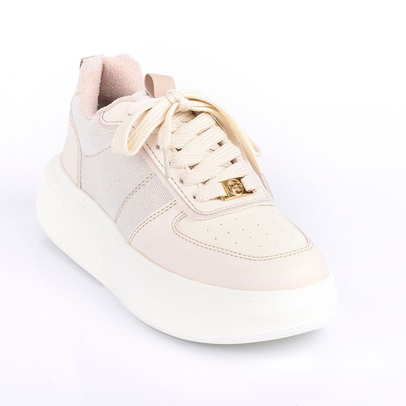 PRICE SHOES - Price Shoes Tenis Moda Mujeres 822562BEIGE