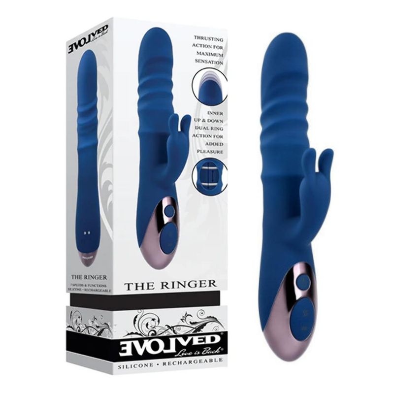 EVOLVED - Vibrador doble estimulacion dedos seductores Evolved