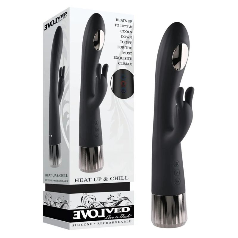 EVOLVED - Vibrador doble estimulacion Frio-Calor Evolved
