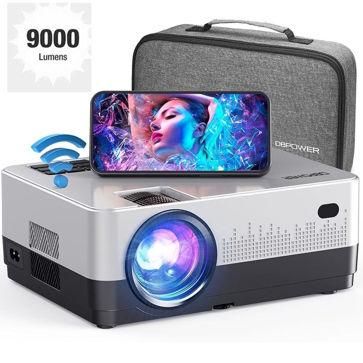 ONE PIXEL - Proyector LED Video Beam Wifi Full HD 1080p de 9000L