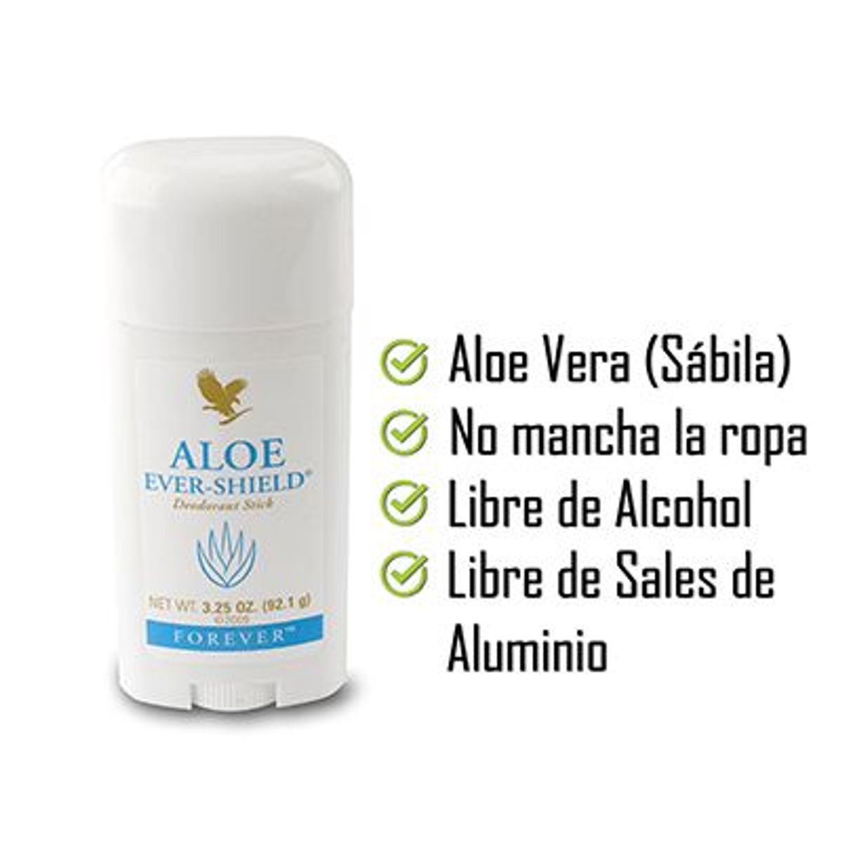 FOREVER LIVING PRODUCTS - DESODORANTE ALOE VERA NATURAL - FOREVER