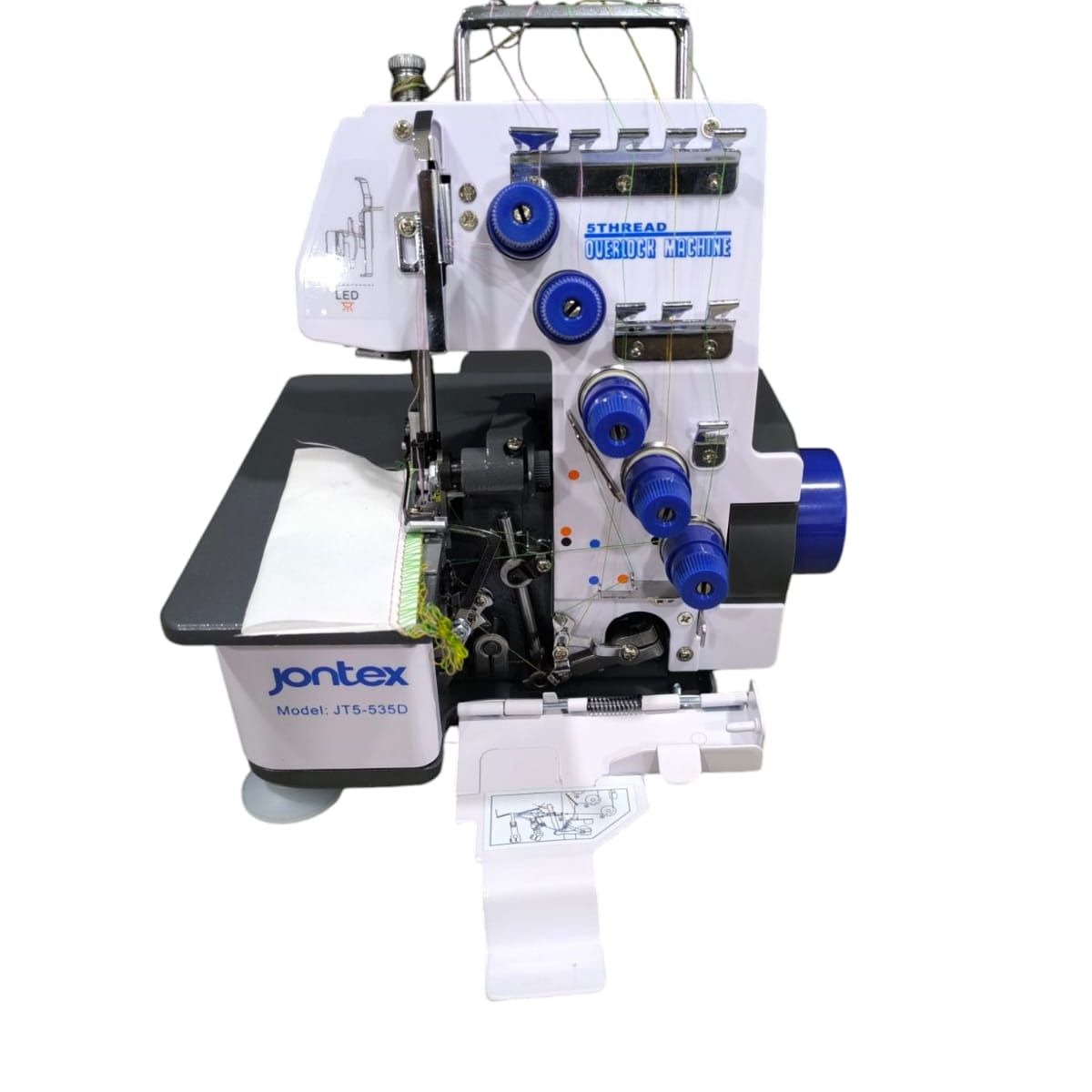 JONTEX - FILETEADORA FAMILIAR 535 JONTEX PUNTADA DE SEGURIDAD 5 HILOS