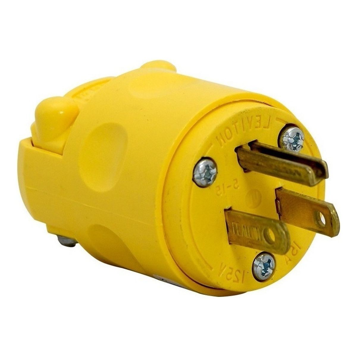 LEVITON - Clavija Aérea Leviton 515pv Amarilla 15 Amperios