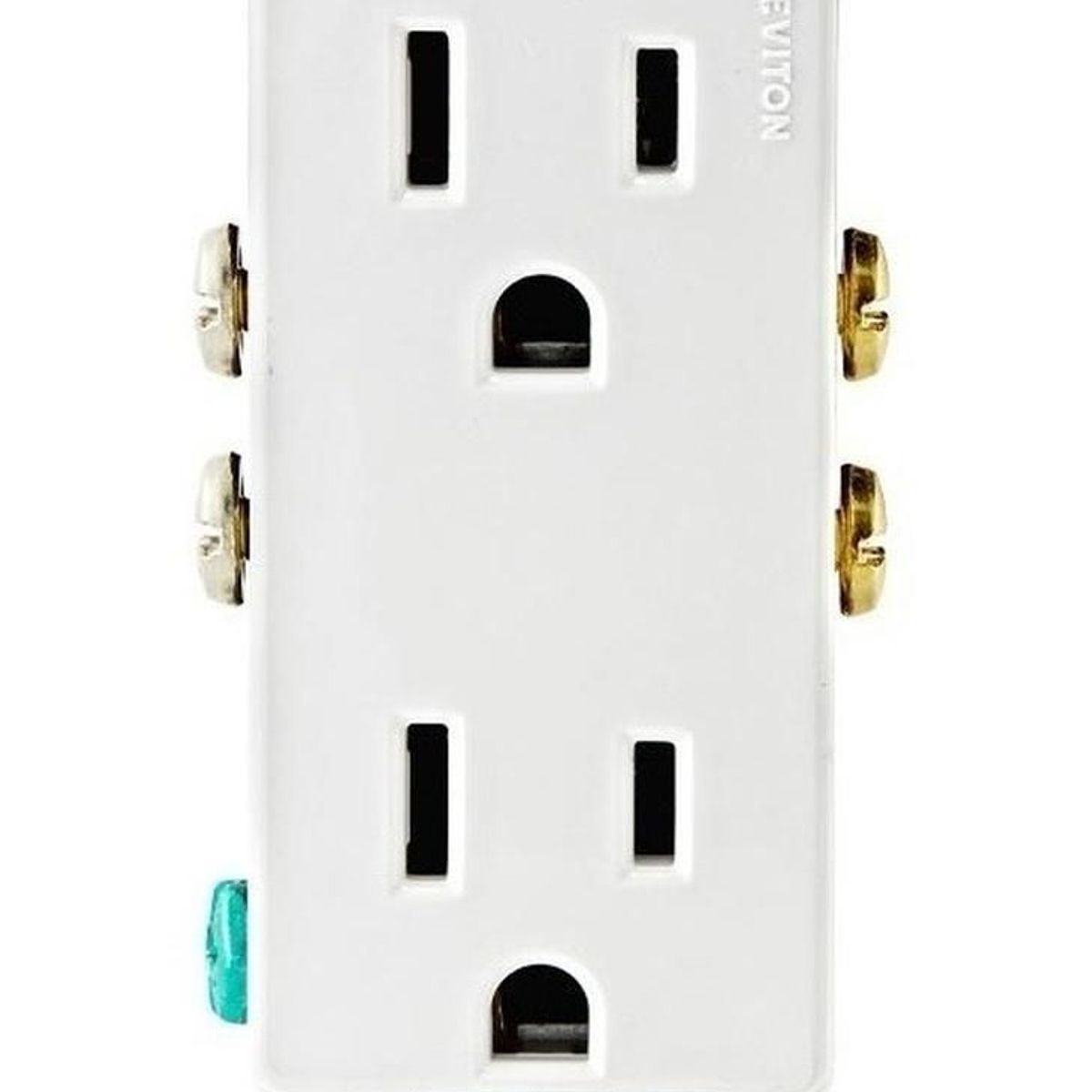 LEVITON - Tomacorriente Doble  Leviton 5325-w Decora