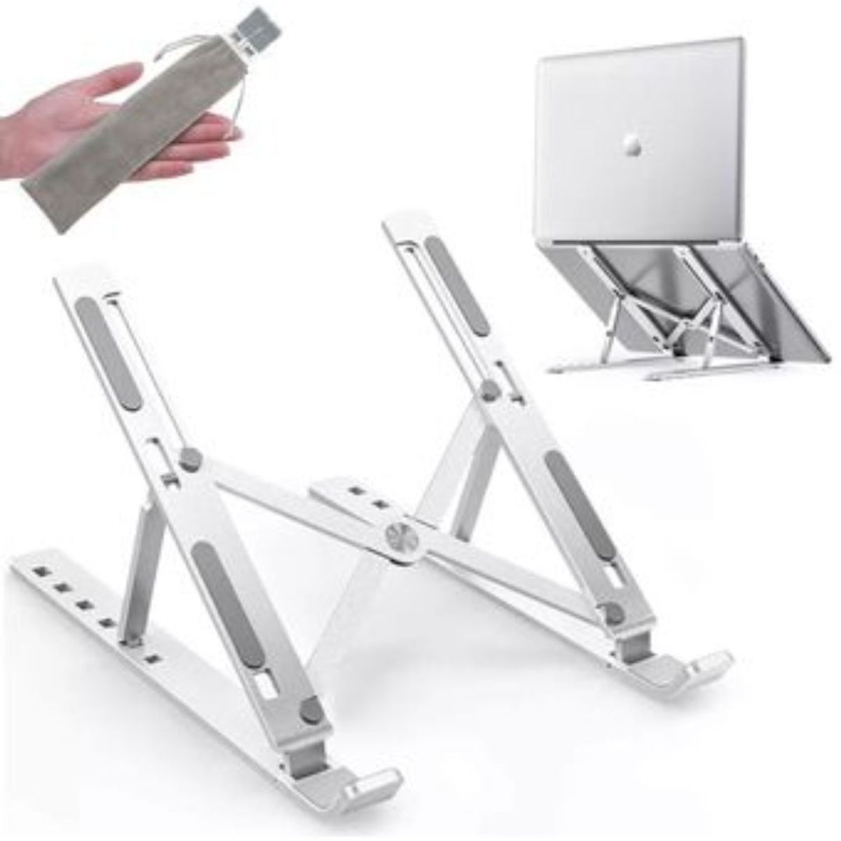 GENERICO - Base Soporte Portátil Laptop Plegable Stand