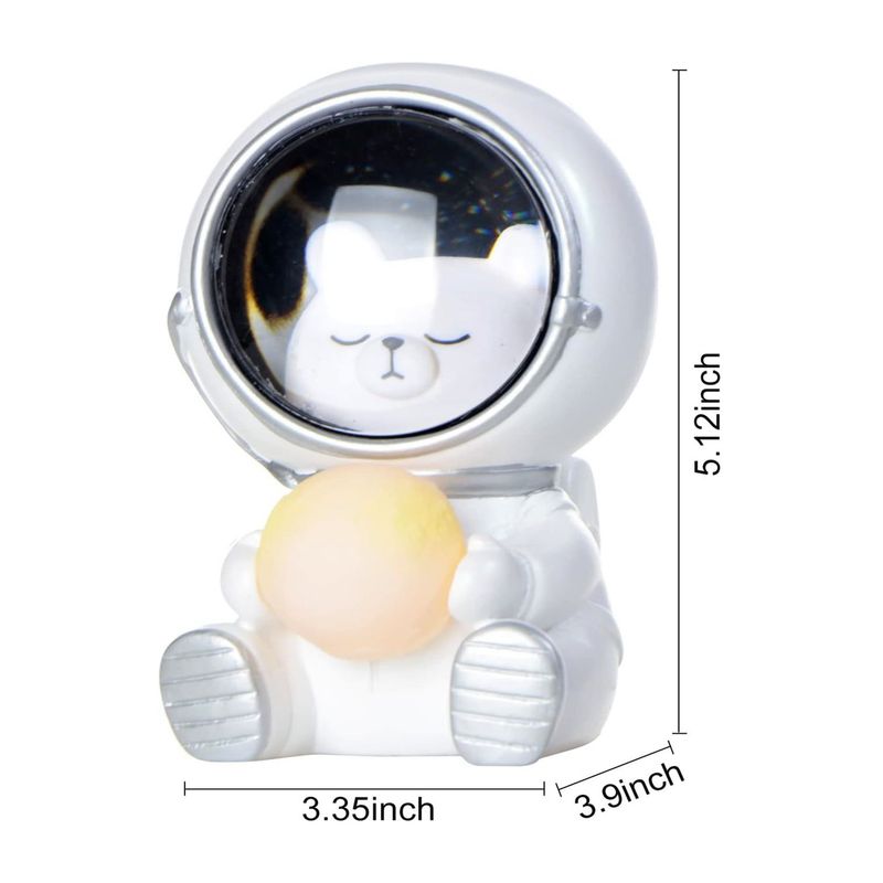 GENERICO - Lindo Astronauta Luz Nocturna Led Astronauta Luna Lámparas