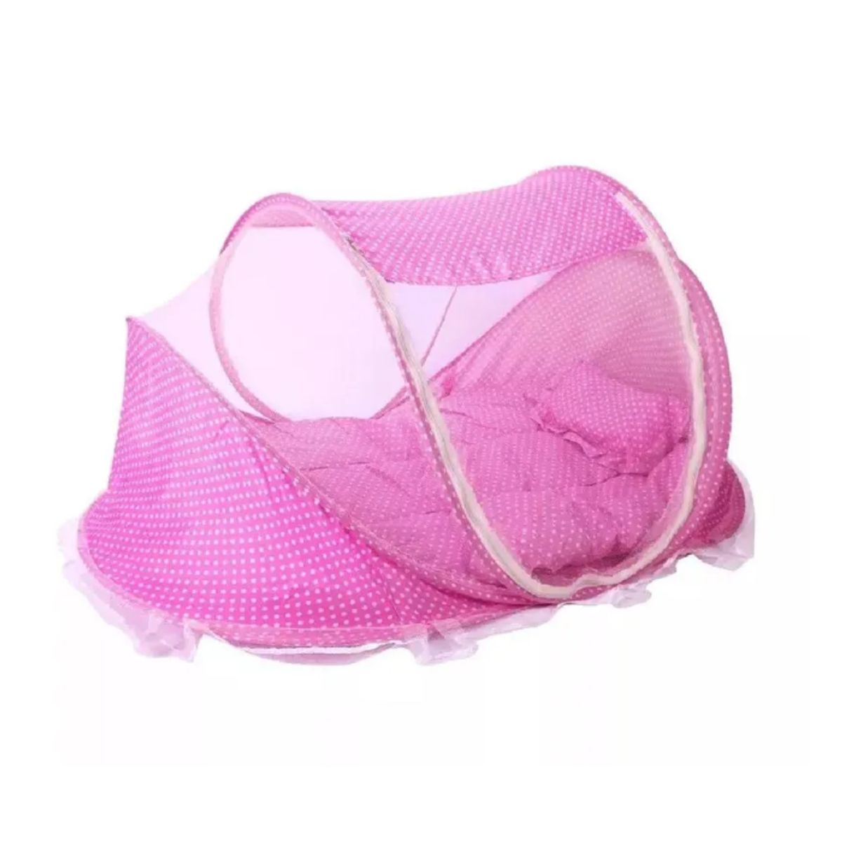 GENERICO - Toldillo Cuna Portátil Para Bebes + Colchoneta Y Almohada