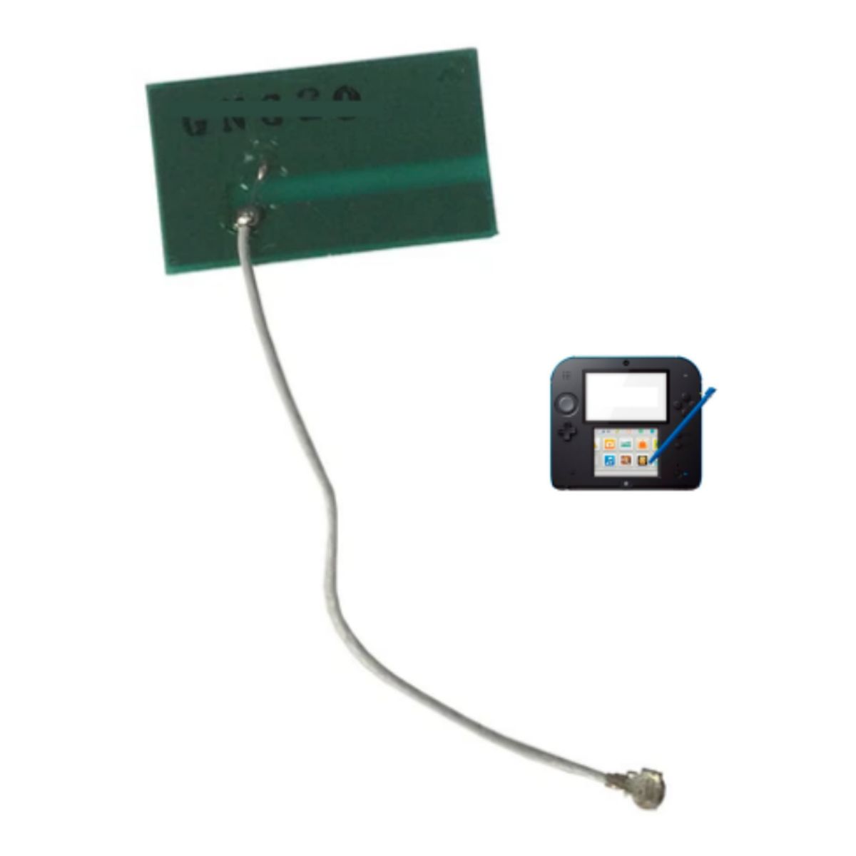 GENERICO - PCB + Cable Antena Módulo Wifi Para Nintendo 2DS Old.
