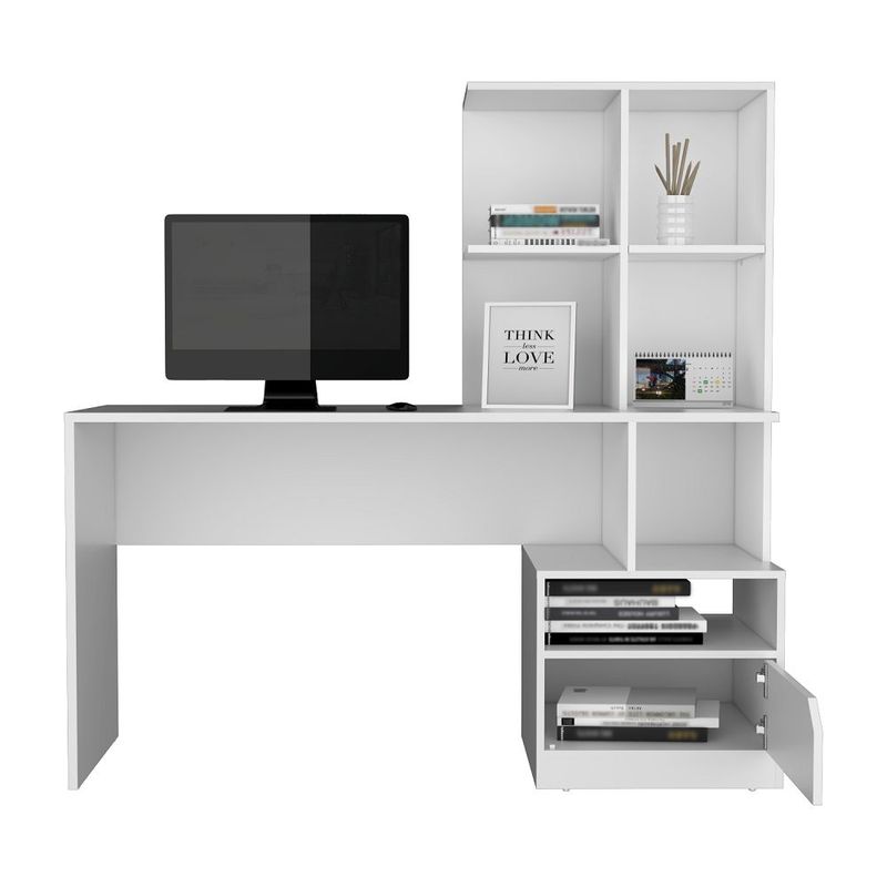 RTA DESIGN - Escritorio Biblioteca Alito Blanco ELB 8930