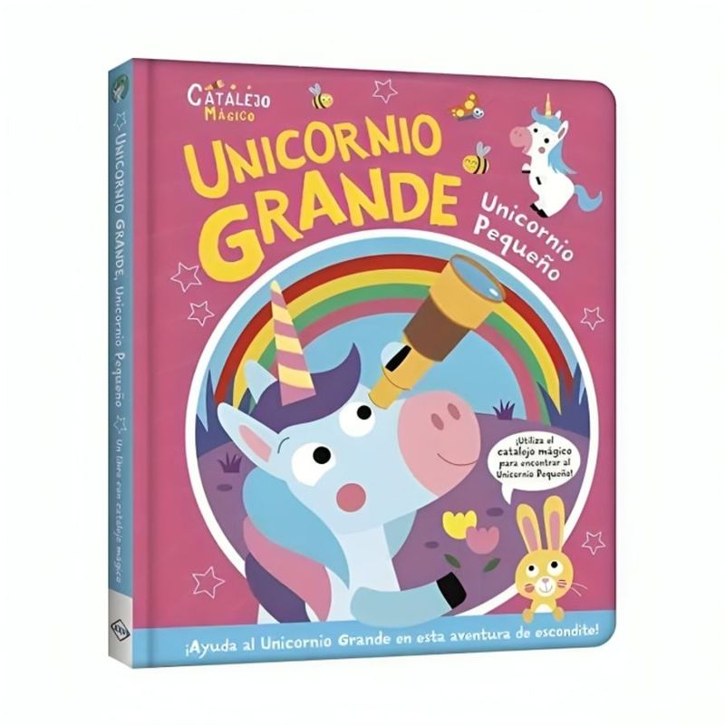 LEXUS - Libro Interactivo El Gran Unicornio Busca Y Encuentra Niños