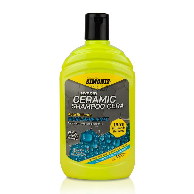 SIMONIZ - Shampoo Cera SIMONIZ Hybrid Ceramic 500ml