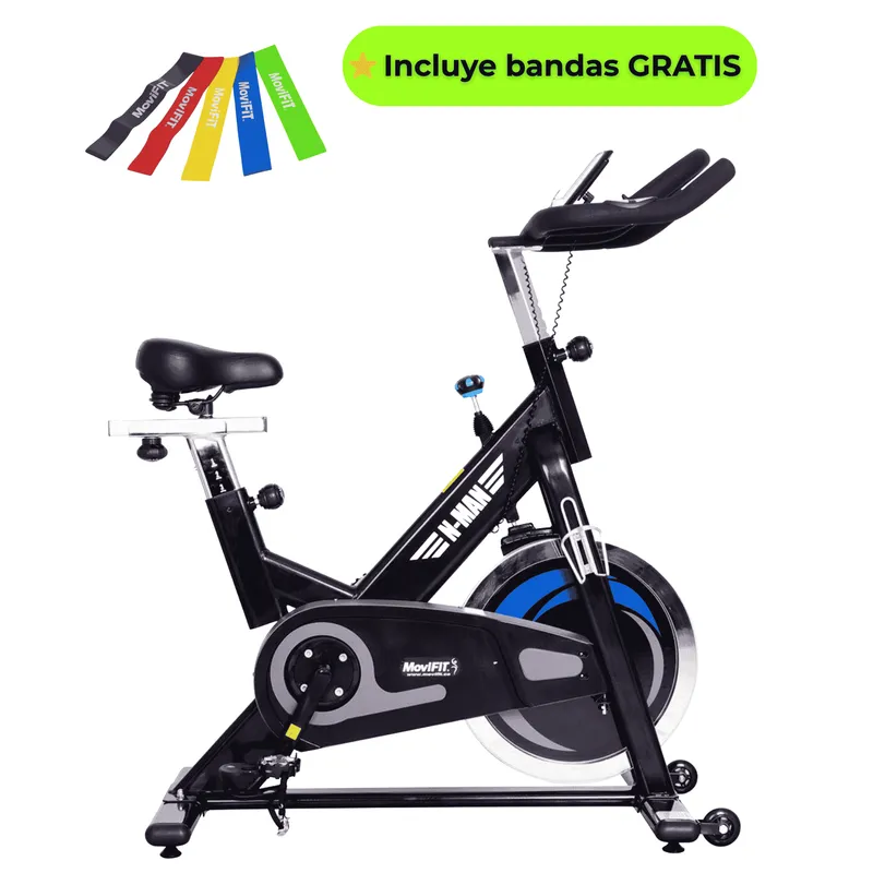 MOVIFIT - Bicicleta Spinning N-MAN Magnética + Bluetooth