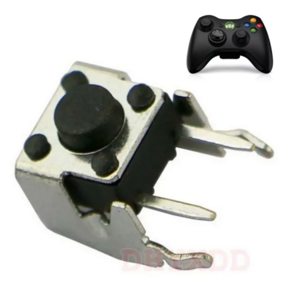 GENERICO - x2 Botón Pulsador Gatillo LB RB para Control Xbox 360 One.