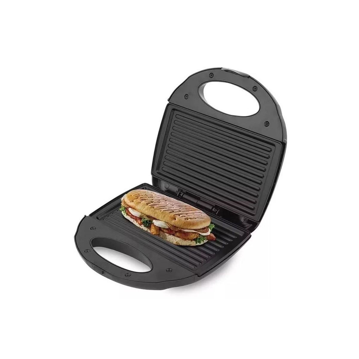 KALLEY - Sanduchera Kalley K-SMP500 Antiadherente Tipo Panini 750W